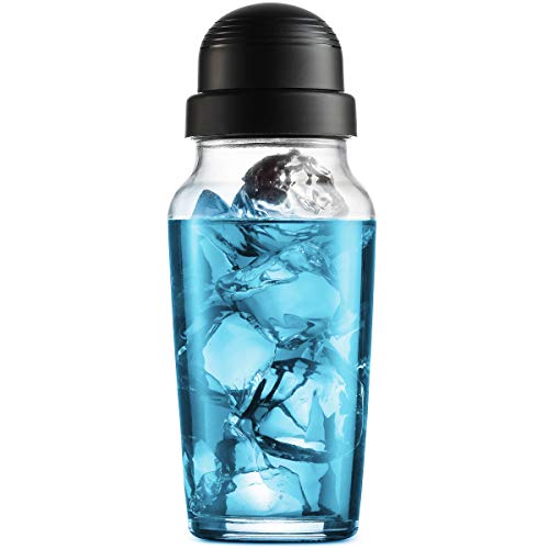 Italian Made Glass Cocktail Shaker, 19oz