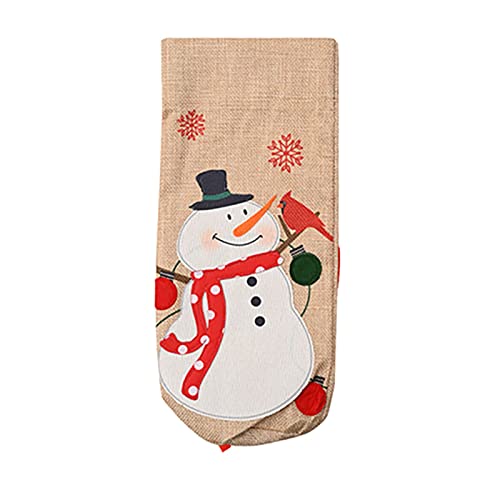 Festive Wine Bottle Sleeve for Christmas