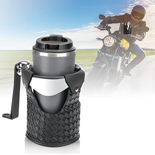 kemimoto Motorcycle Cup Holder with Basket