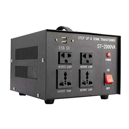 CO-Z Step Up & Down Transformer 2000W