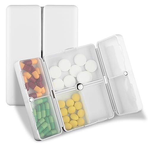 Sibba 1 PC Pill Organizer Travel Case Box Container