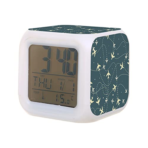 ABJUUI Kids Alarm Clock