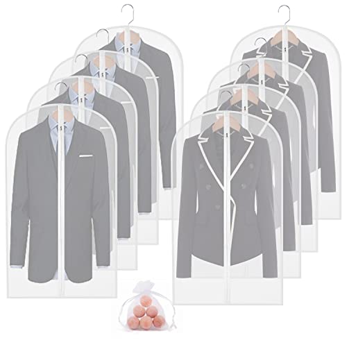 homeminda Suit Garment Bags 8packs