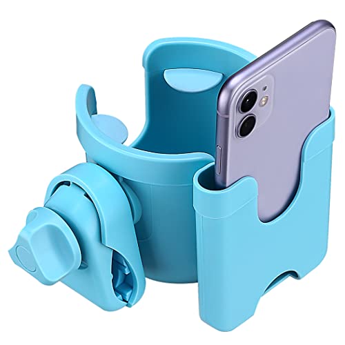 Suranew Stroller Cup Holder with Phone Holder/Organizer