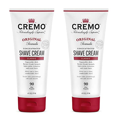 Cremo Barber Grade Original Shave Cream - Astonishingly Superior Ultra-Slick Shaving Cream