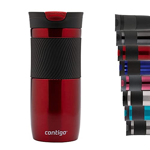 Contigo Byron 2.0 16oz Stainless Steel Travel Mug with SNAPSEAL Lid and  Grip Blue Corn 1 ct