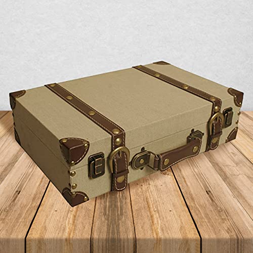 Wald Imports Paperboard Suitcase - Decorative Storage Boxes