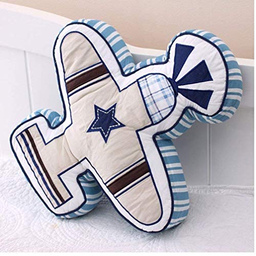 Adorable Airplane-Shaped Kids Pillows