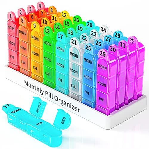 Monthly Pill Organizer by Odaro