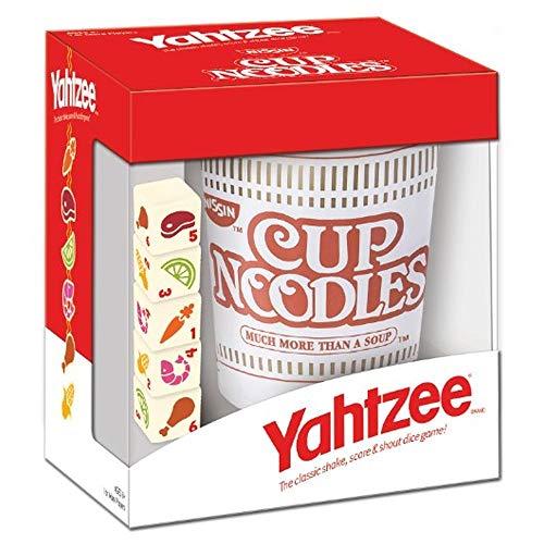 Collectible Yahtzee Game with Cup Noodles Design