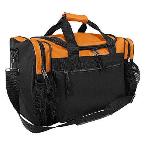 DALIX 17" Duffle Bag with Dual Front Mesh Pockets