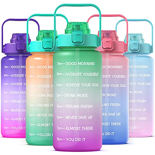 Kymbax Half Gallon Motivational Water Bottle - Stylish and Reliable