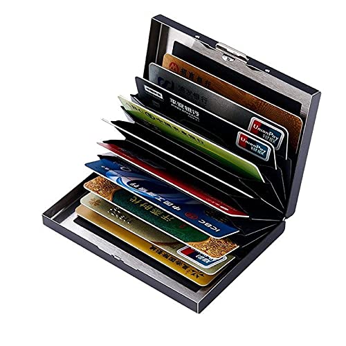 YHan RFID Blocking Stainless Steel Credit Card Holder