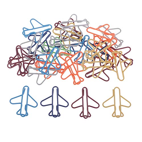 Airplane Shape Paper Clips