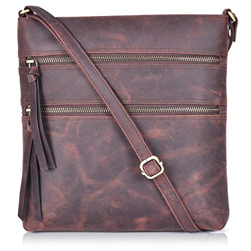 Leather Crossbody Purses for Women