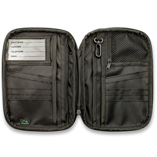 CampTeck U6681 Travel Wallet Passport Holder