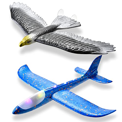 LED Light & Eagle Airplane