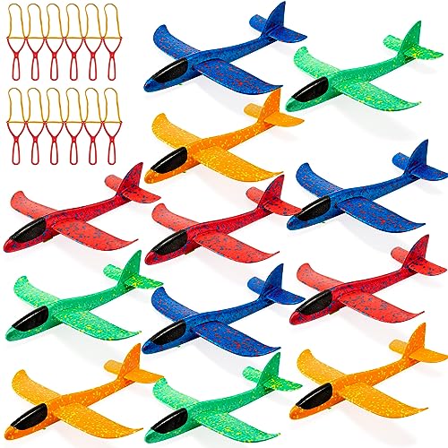 Large Throwing Foam Plane, 2 Flight Mode Glider Plane