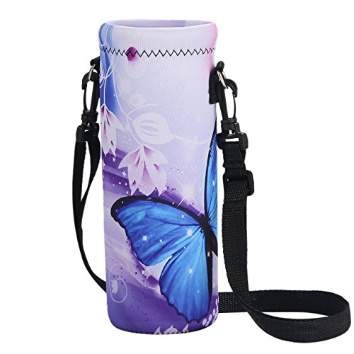  sunkey Water Bottle Carrier Holder Bag with Strap and