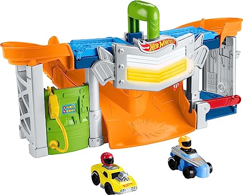 Little People Hot Wheels Playset