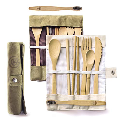 Greenzla Bamboo Utensils Set