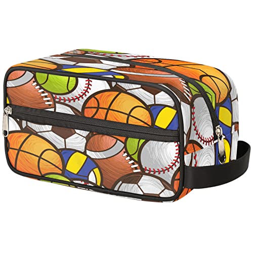 Sport Basketball Toiletry Bag