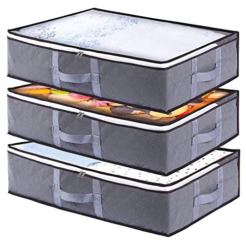 Under Bed Storage Containers 3 Pack