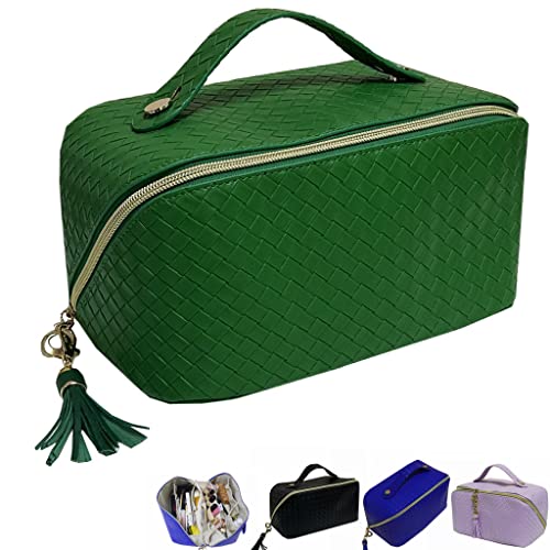 SANCABA Travel Lay Flat Cosmetic Bag