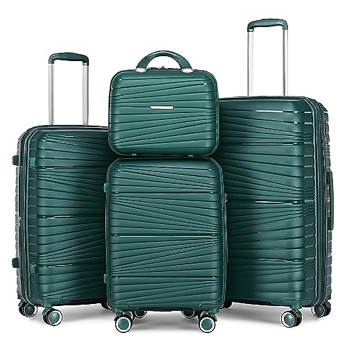 Lightweight Carry on Expandable Suitcase with Spinner Wheels