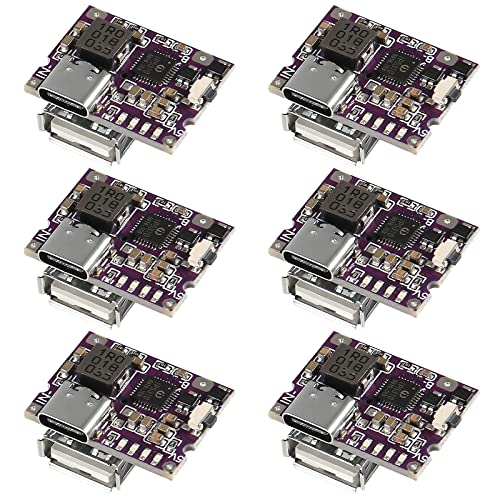 DWEII 6PCS Type-C USB Boost Converter