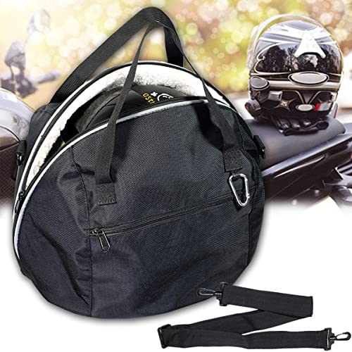 Motorcycle Helmet Storage Bag with Reflective Strip and Adjustable Straps