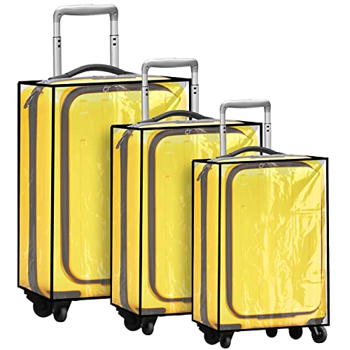 Clear PVC Suitcase Luggage Cover Protector