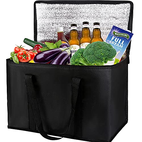  BeeGreen 2 Packs Grey Cooler Bags Insulated Food