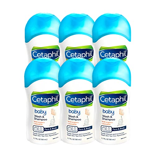 Cetaphil Baby Shampoo and Body Wash Travel Size