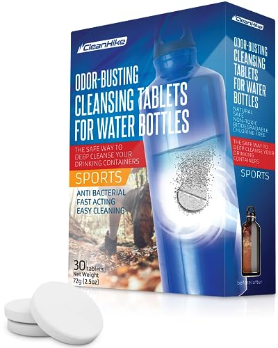 Tumbler Water Bottle Cleaning Tablets - All Natural Ingredient