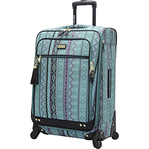 Steve Madden Large Softside Suitcase with Spinner Wheels