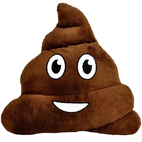 Emoticon Poop Pillow