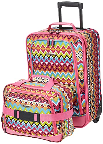 Rockland Tribal Luggage Set