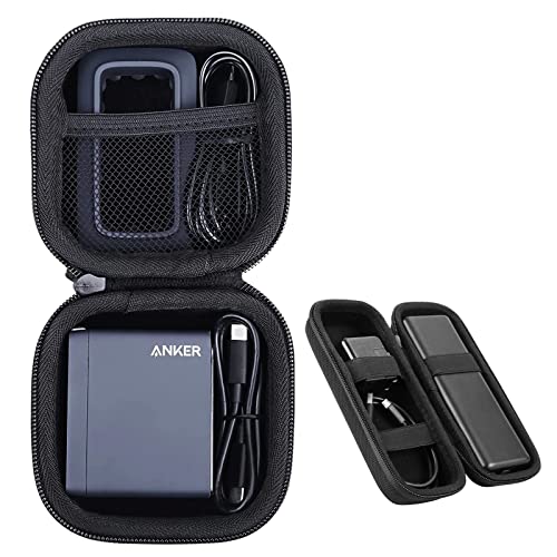 khanka Hard Case for Anker Charger and Power Bank Bundle