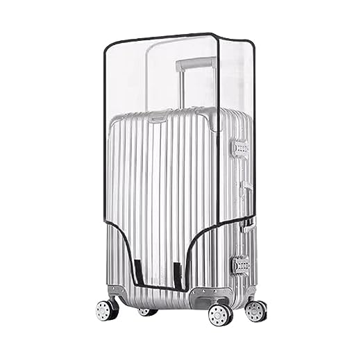 Waterproof PVC Suitcase Cover - Transparent Travel Suitcase Wrap