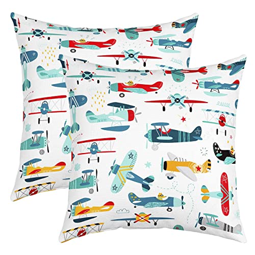 Feelyou Aircraft Throw Pillow Covers