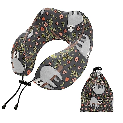 Cute Sloths Travel Neck Pillow