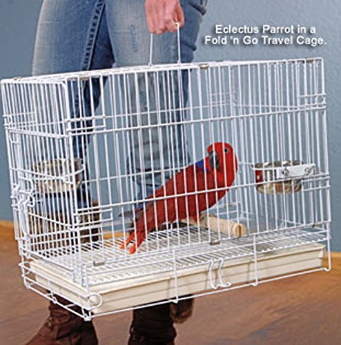 Durable Metal Travel Bird Carrier Cage