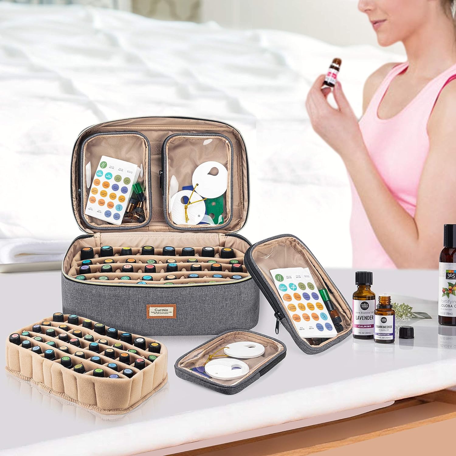 travel essential oil storage