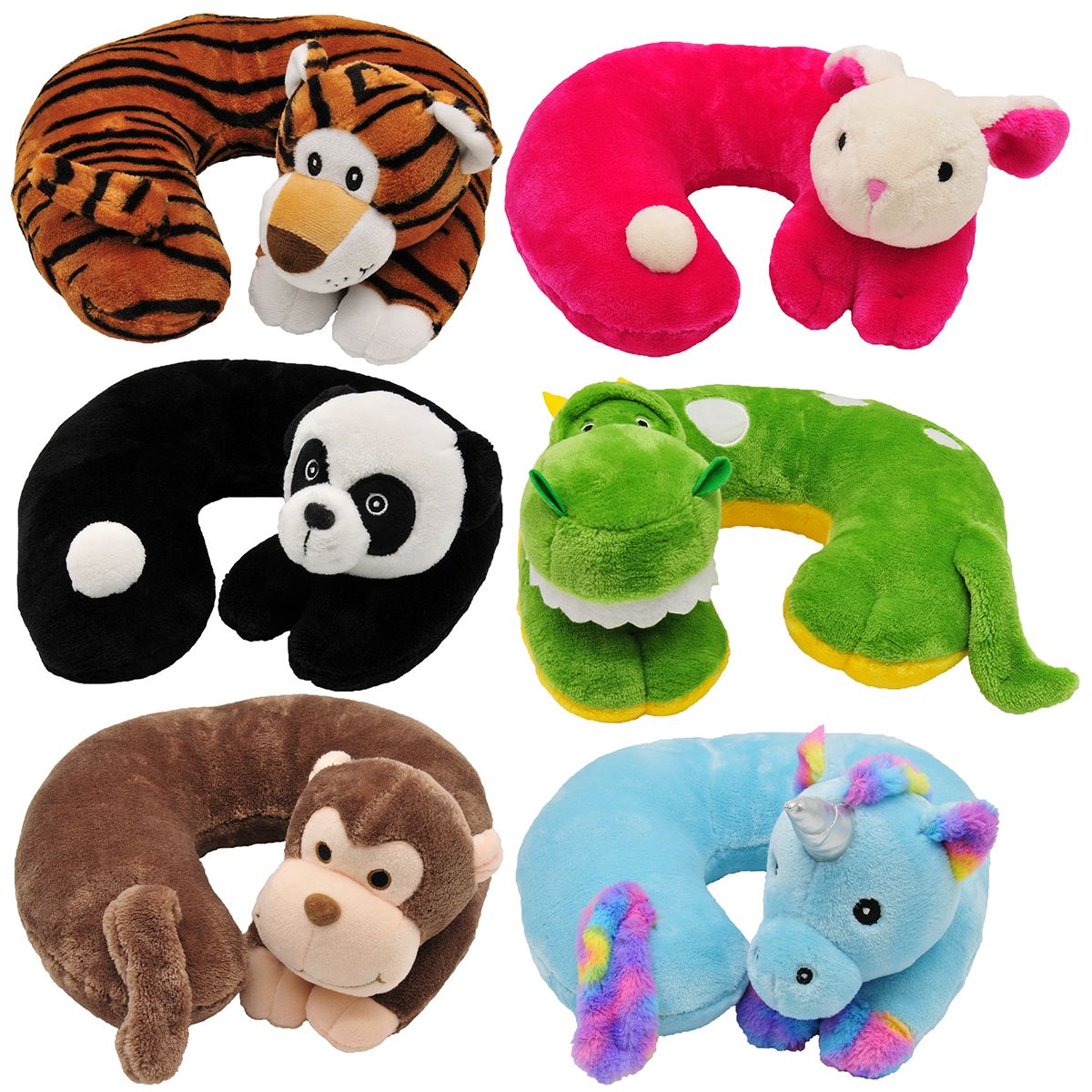 travel neck pillow animal