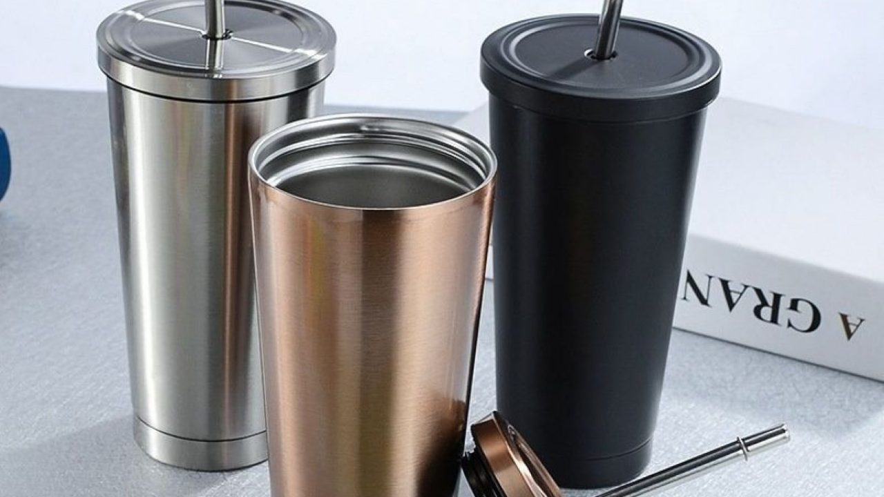 Gradient Stainless Steel Insulated Coffee Mug 32OZ - Meoky