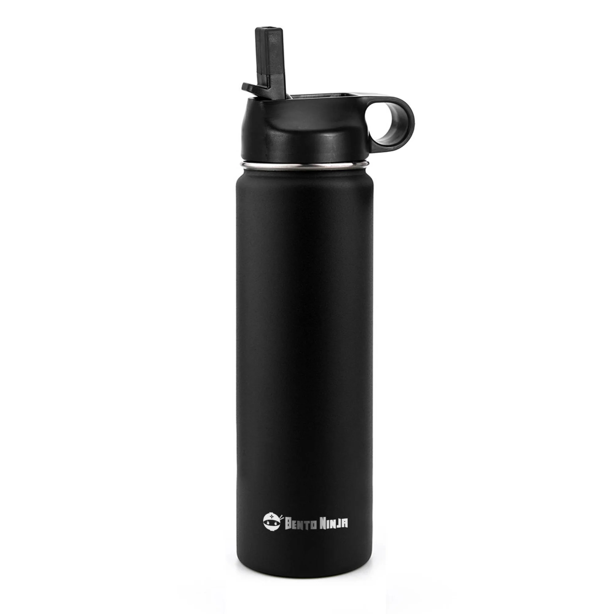 Watersy Triple-Insulated Stainless Steel Water Bottle 17 Ounce /500ml,  Powder Coat Insulated Water Bottles, Keeps Hot and Cold, 100% Leakproof  Lids