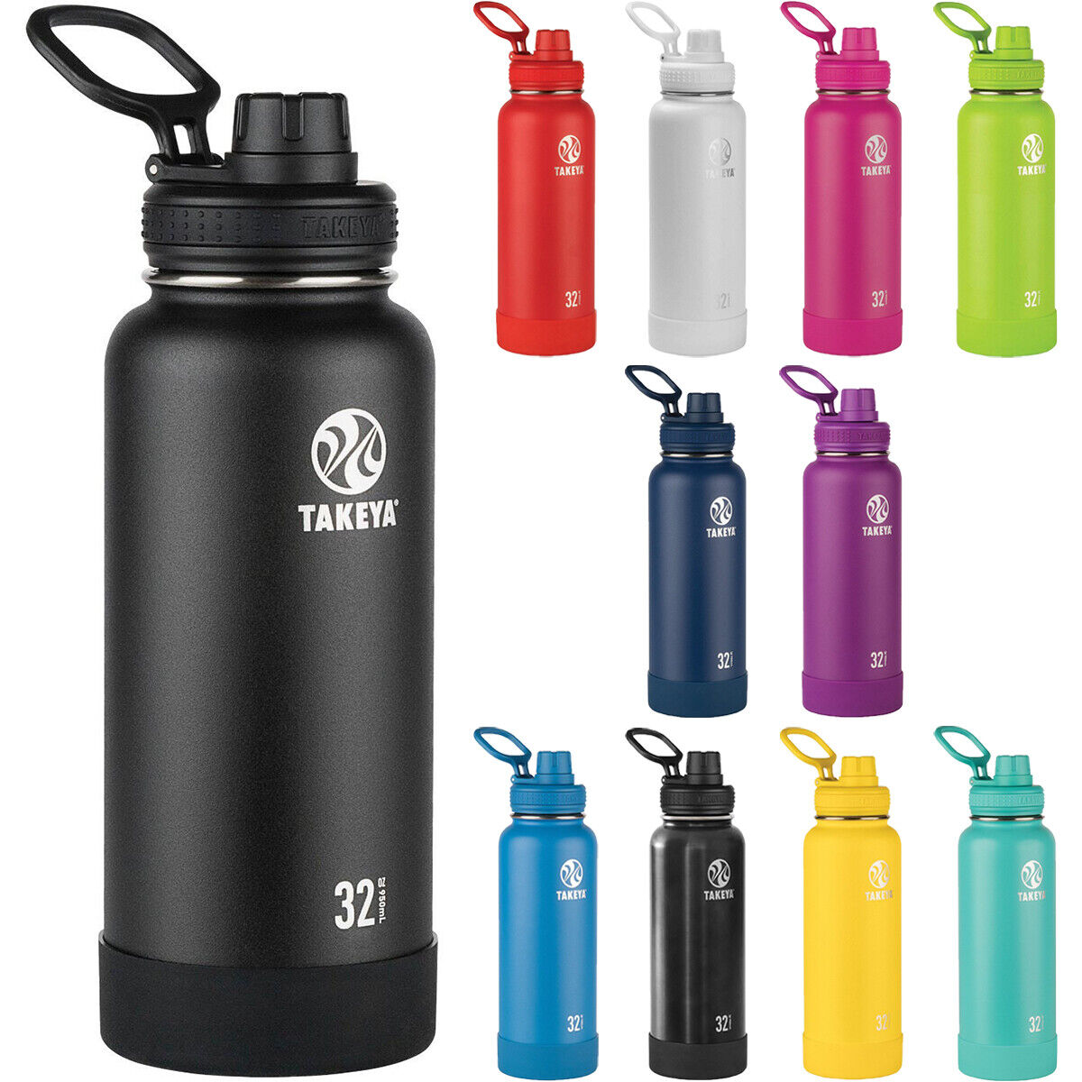 Pogo BPA-Free Plastic Water Bottle with Chug Lid, 32 oz. [] Reviews 2024