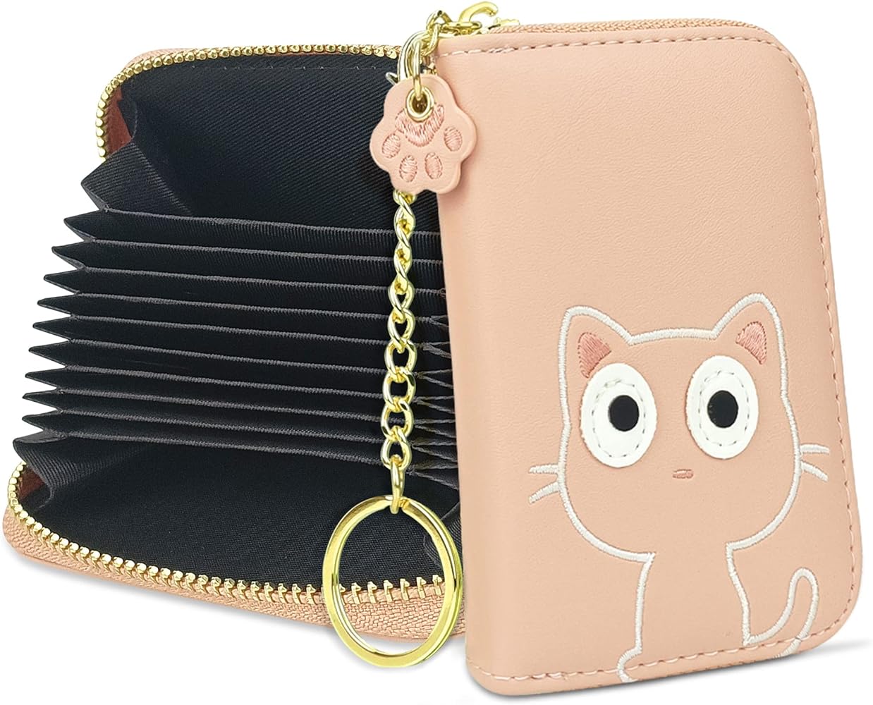 Woogwin Women's Slim RFID Credit Card Holder