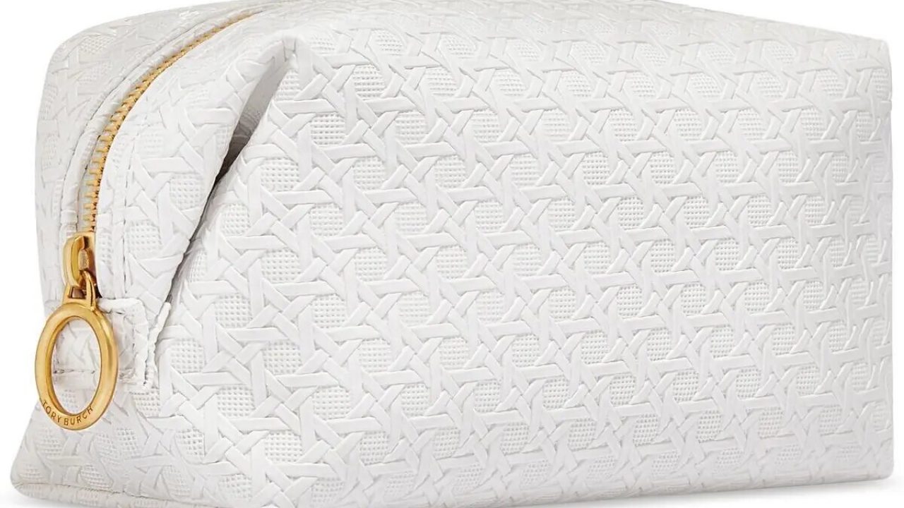 Tory burch sale robinson makeup bag